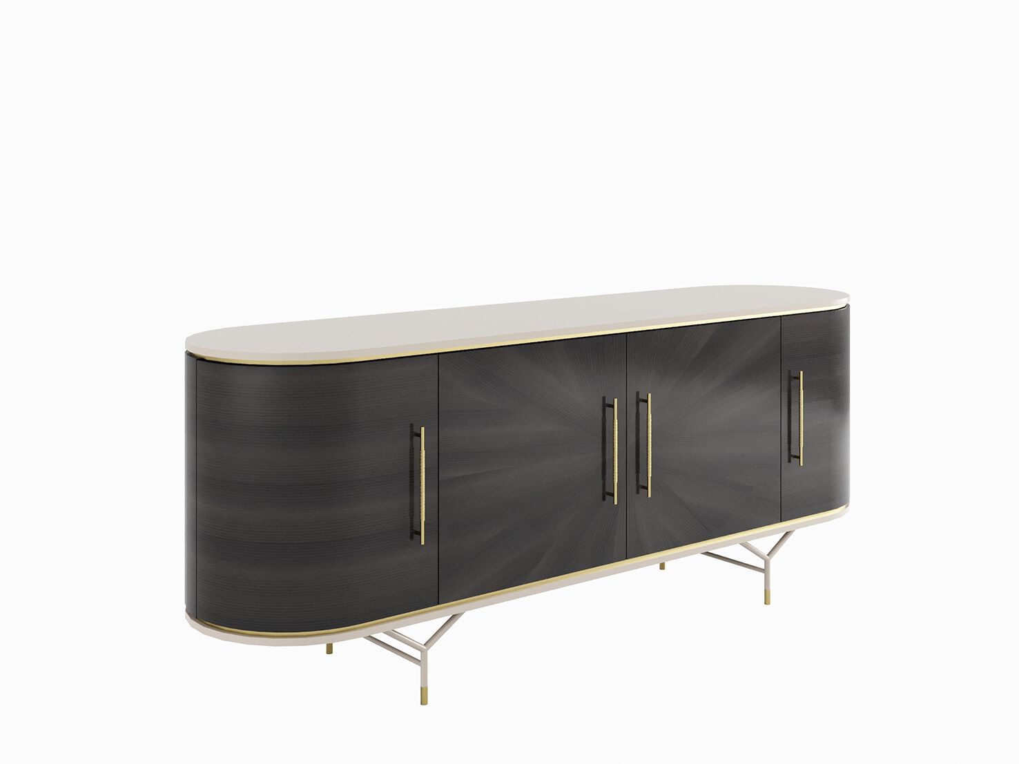 Деревянный шкаф с распашными дверями Casa Magna BOGART ARCH-00003721 - Вид №4