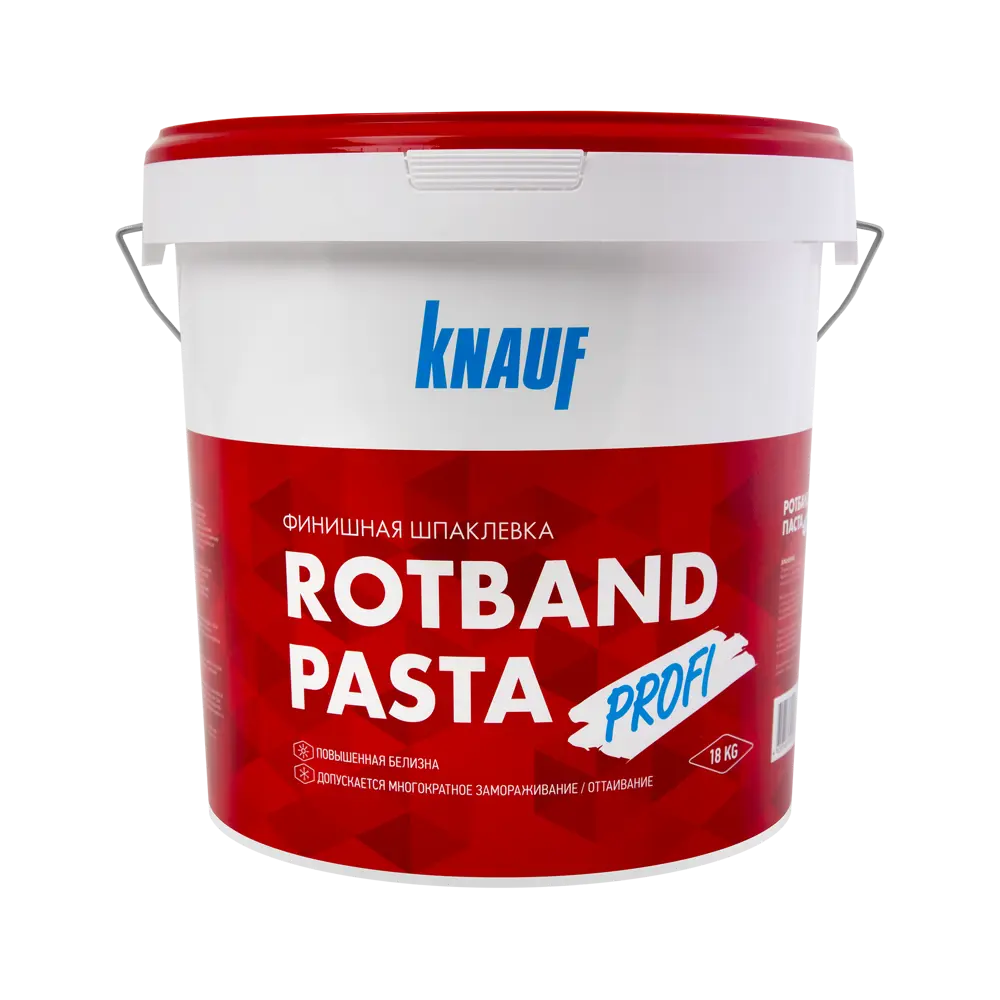 KNAUF Ротбанд Паста Профи - готовая финишная шпаклевка для идеальных поверхностей 15058563 STLM-0005280