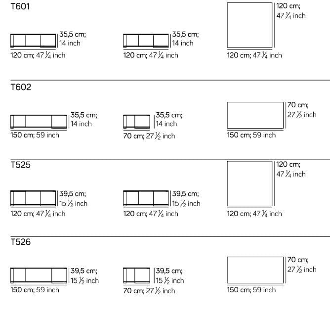 Журнальный столик из мрамора и стекла Amura Quattropietre ARCH-00036435 - Вид №3