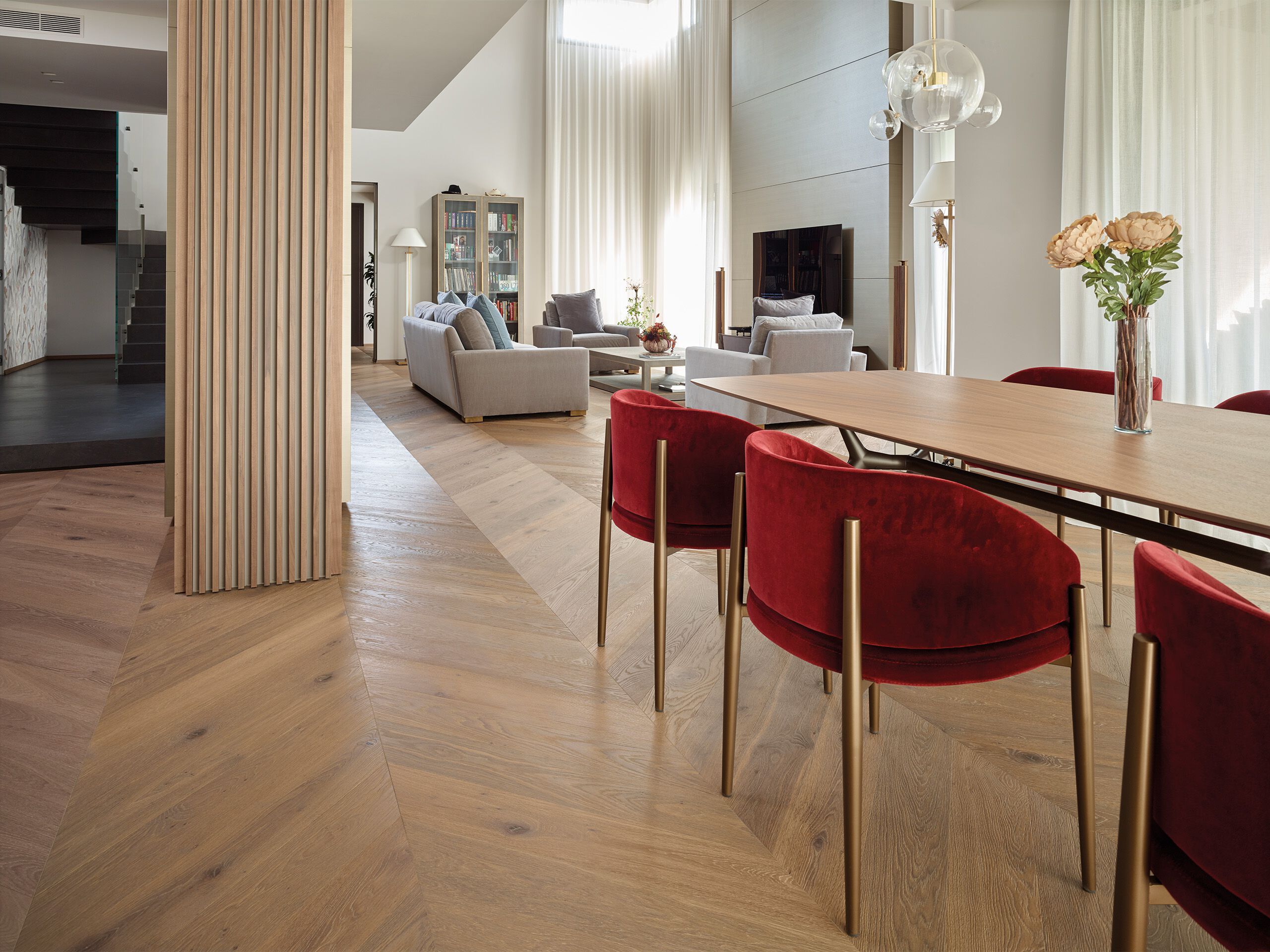 Биосовместимый трехслойный деревянный пол Fiemme Tremila Fiemme Lights ARCH-00106729 - Вид №2