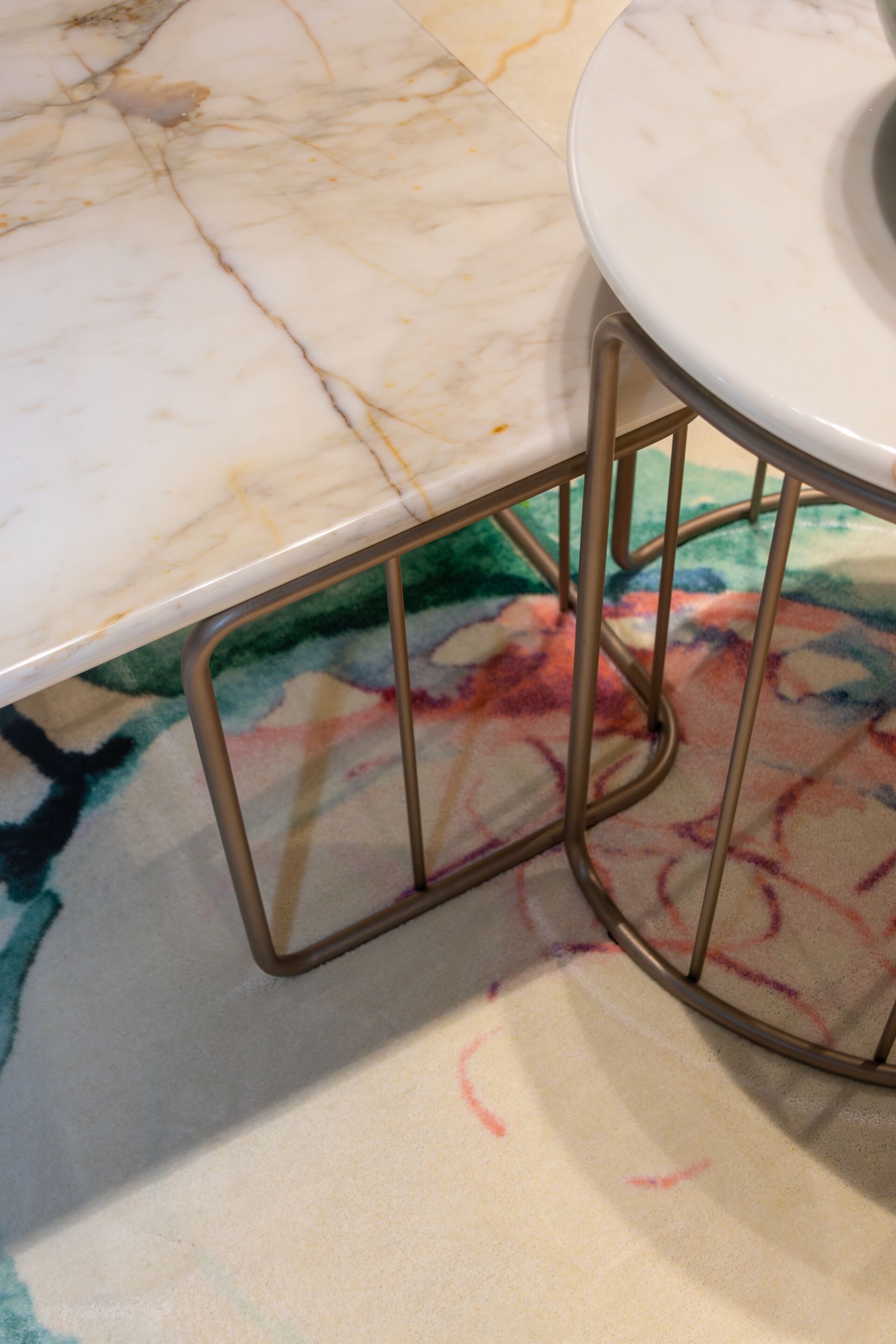 Прямоугольный мраморный журнальный столик Formitalia Чарльстон ARCH-00081896 - Вид №8