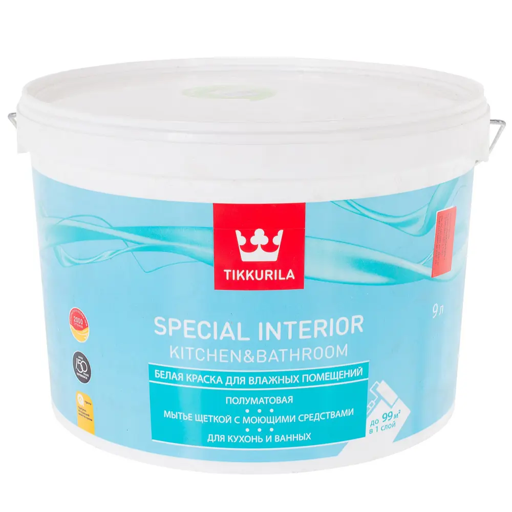 Краска Special Kitchen&Bathroom база C 9 л Tikkurila STLM-2149493
