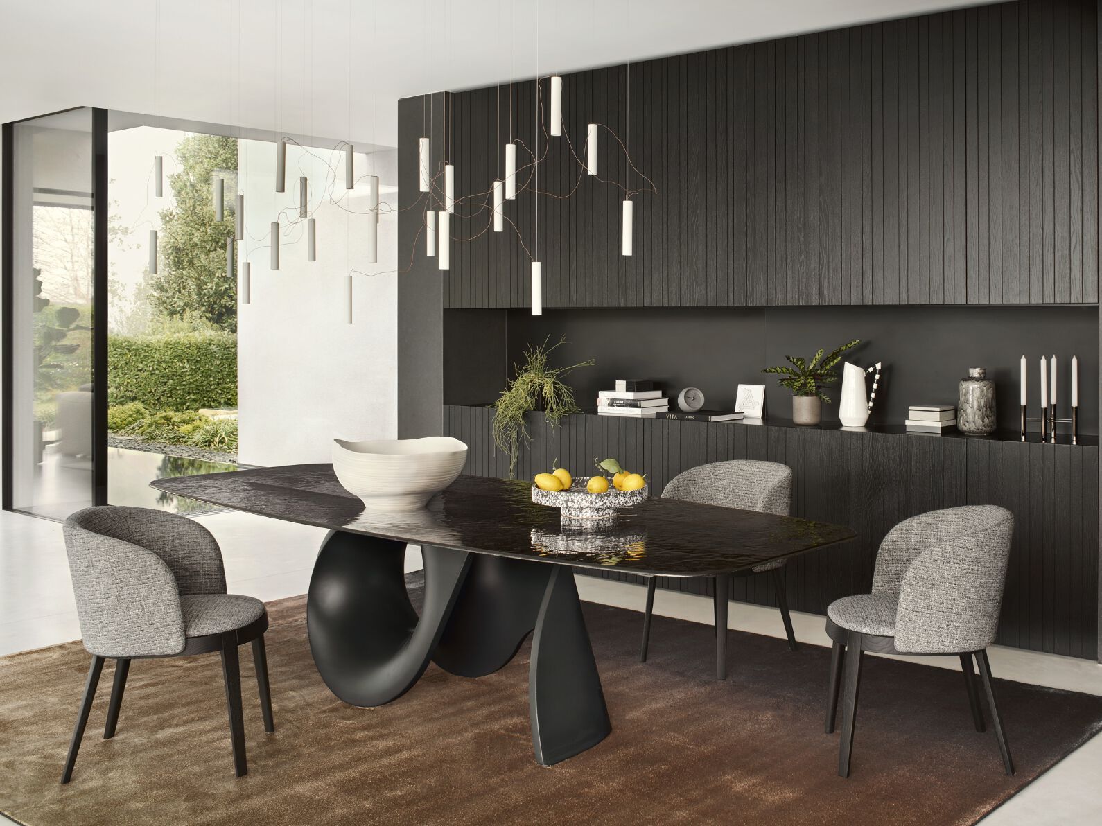 Мягкий тканевый стул с подлокотниками Calligaris ADÈL ARCH-00021023 - Вид №1