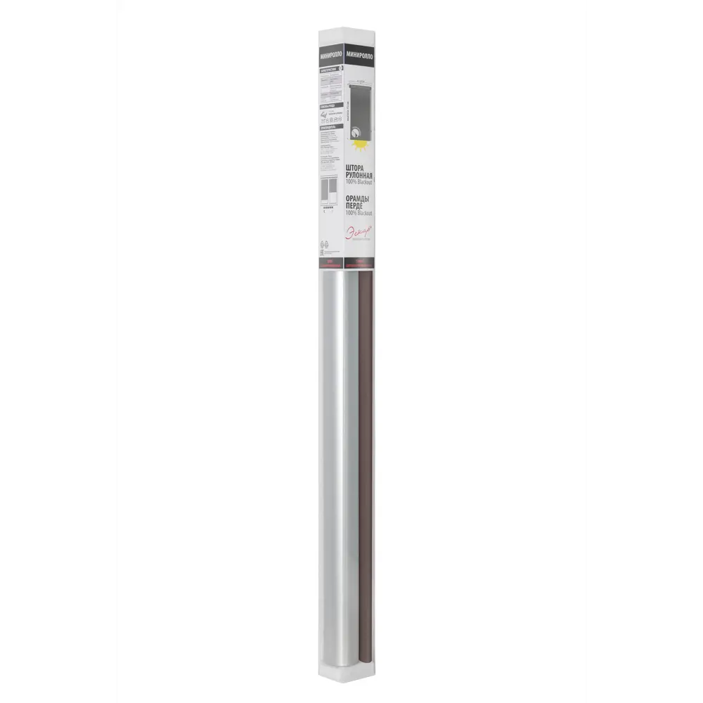 Штора рулонная блэкаут Эскар 50x160 см желтая Lime 5 BLACKOUT STLM-2171815 - Вид №4