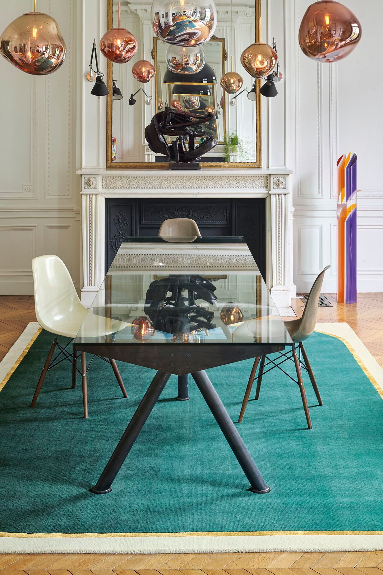 Прямоугольный ковер ручной работы Toulemonde Bochart PERSIA ARCH-00150252 - Вид №3