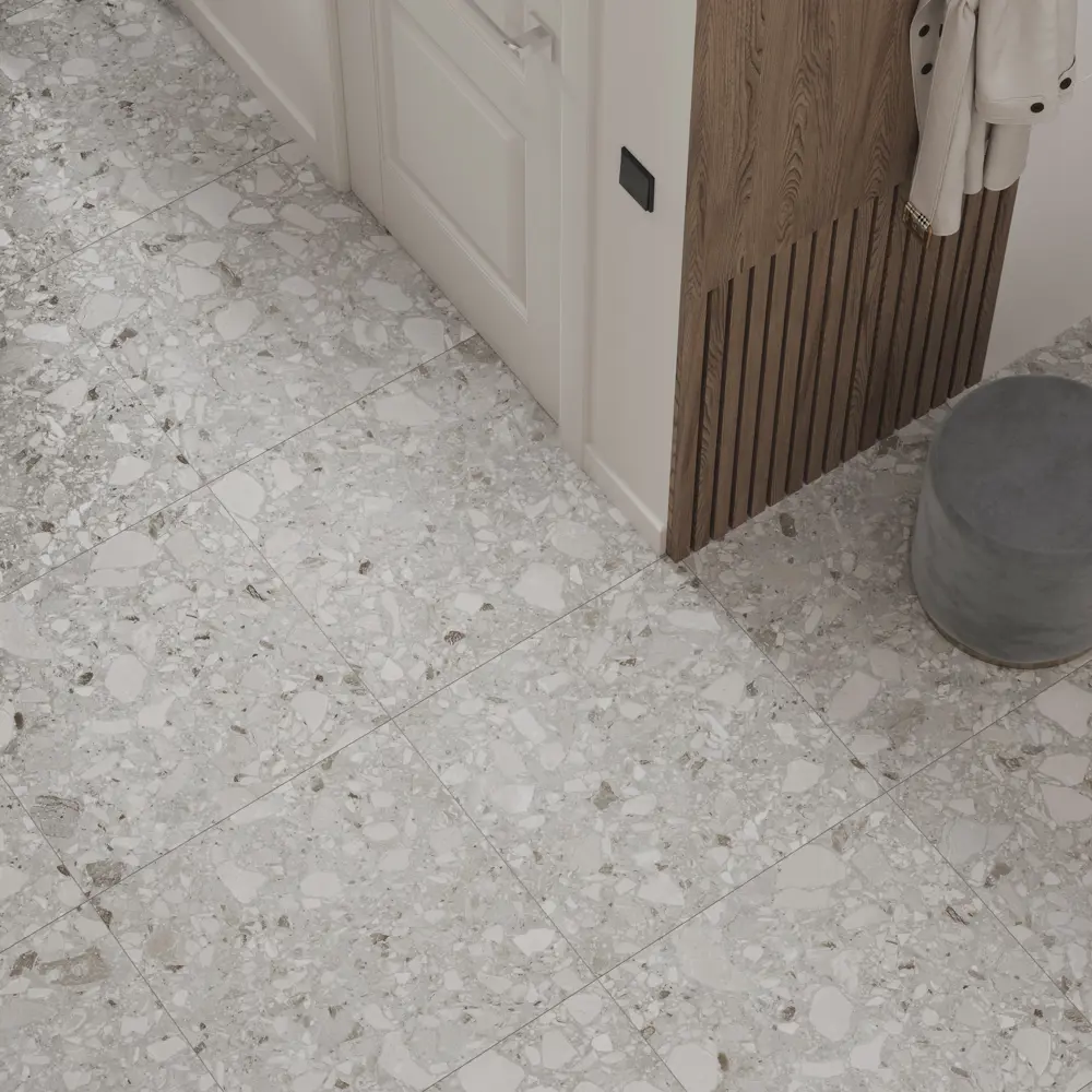 Глазурованный керамогранит LB Ceramics Набережная 60x60 см 1.8 м² матовый цвет бежево-серый STLM-2203681