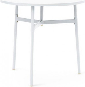 1401168 Объединительный стол Ø80 x H74,5 см. Белый Норманн Копенгаген Normann Copenhagen