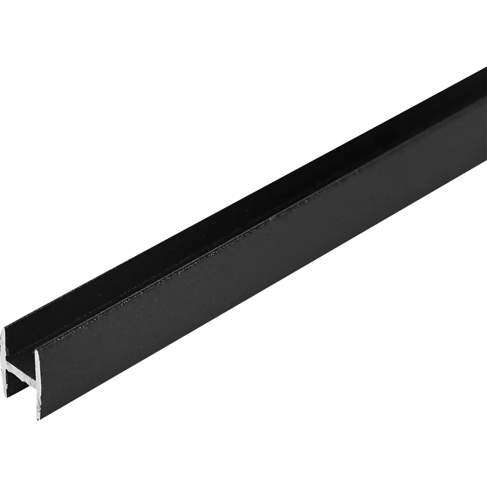 Планка соединительная Н-образная 60x0.9 см для стеновой панели 4 мм цвет черный Santreyd STLM-2042993
