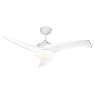 85224474 Люстра-вентилятор потолочный лопастной «Aruba» с пультом 2 лампы 20 м2 освещение 20 м2 вентиляция цвет белый STLM-0059988 INSPIRE