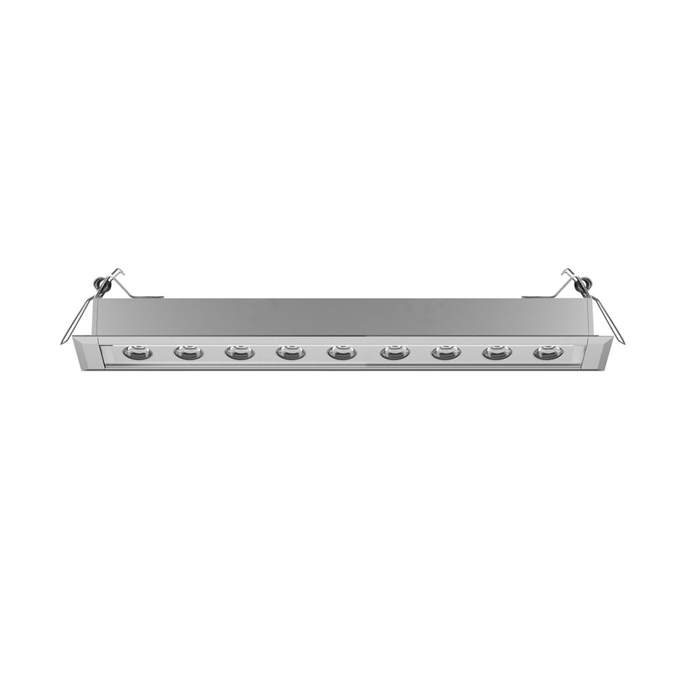 8392307 Встраиваемый в потолок светильник Platek MINI CORNICHE Incasso soffitto  MINI CORNICHE Ceiling recessed 300 mm - 8 LED RGBW Elliptical 