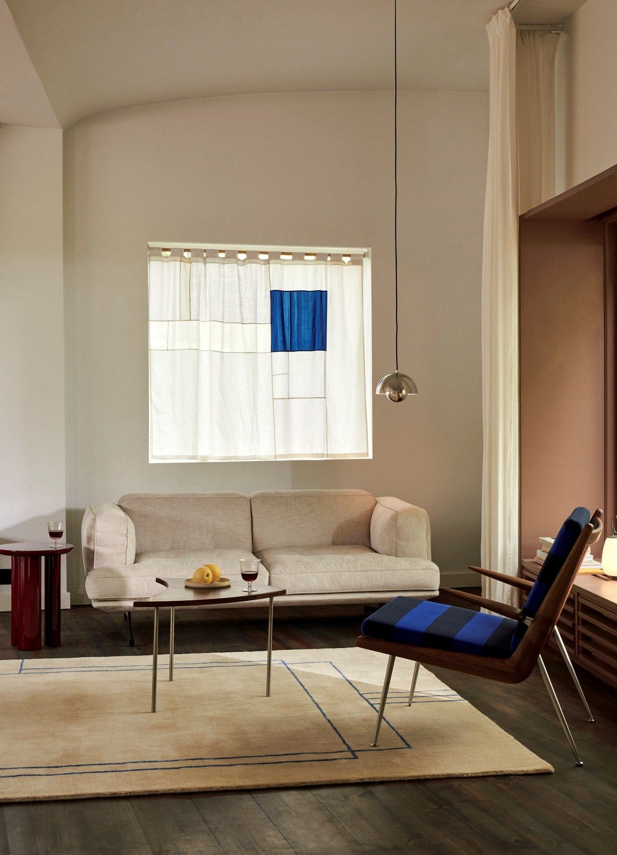 Высокий круглый журнальный столик In Stock &amp ARCH-00085582 - Вид №7