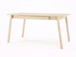 KARPENTER Прямоугольный деревянный стол с ящиками Circa17