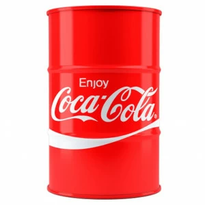 Бочка металлическая декоративная Coca-cola STARBARREL  092606 Красный