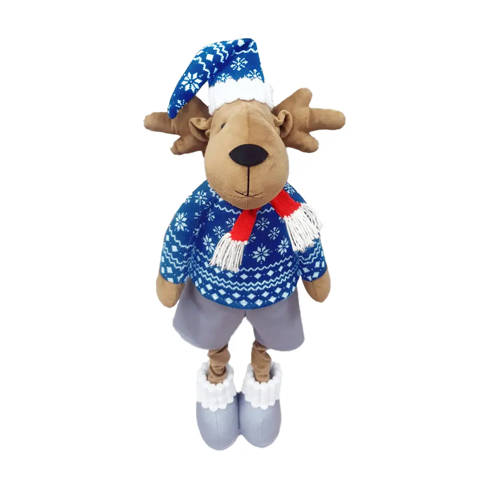 Фигура декоративная Naterial Лось h80 см синий STLM-2150828