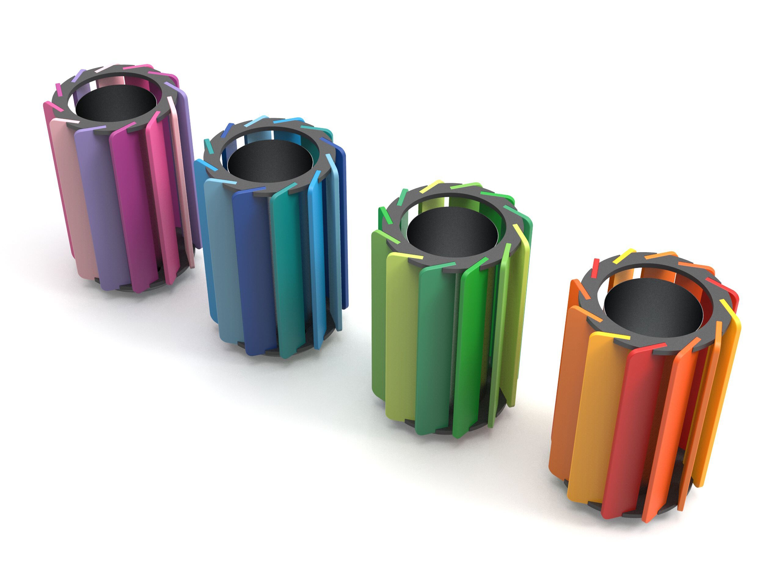 Наружные полиэтиленовые стойки для мусора Donye GIRANDOLA ARCH-00050658 - Вид №1