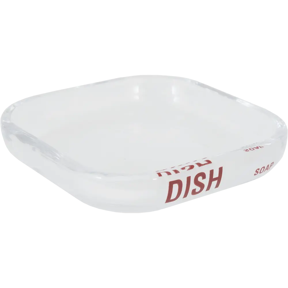 Мыльница Vidage Mixtura стекло цвет прозрачный STLM-2153255