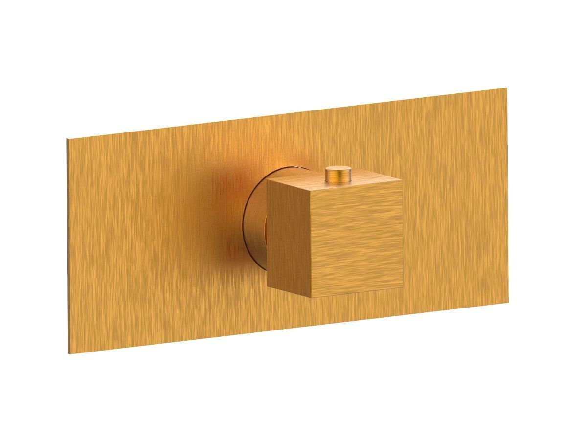 Термостатический смеситель для душа с пластиной Rubinetterie Frattini отдельная эстетика ARCH-00113221