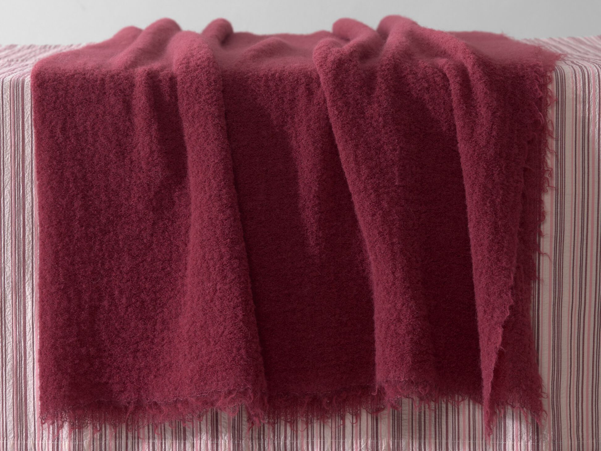 Однотонный плед из альпаки Society Limonta TED ARCH-00051990