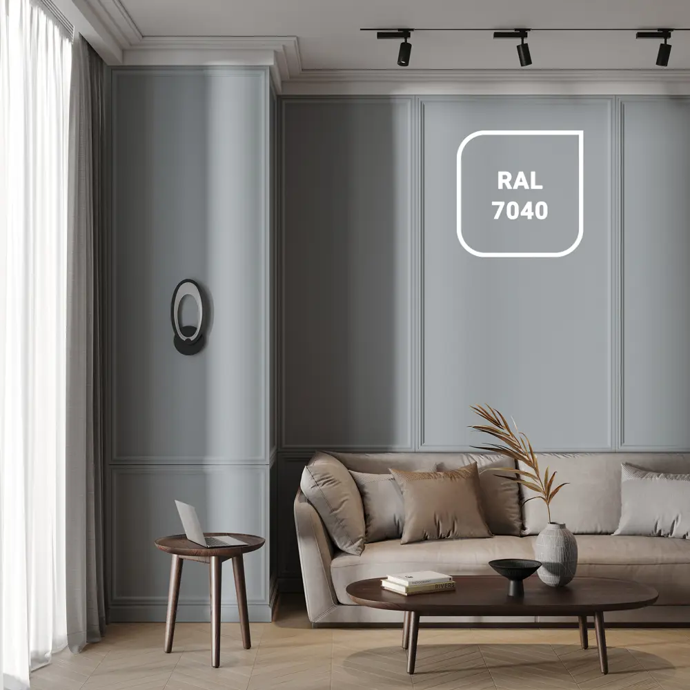 Краска для стен и потолков Dufa Europlast полуматовая цвет белый база 1 10 л STLM-2054654 - Вид №6