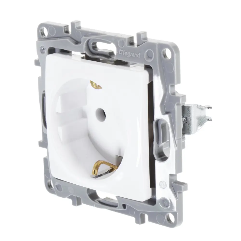 Розетка Legrand Etika с заземлением для скрытого монтажа 17356206 STLM-0007963 - Вид №2