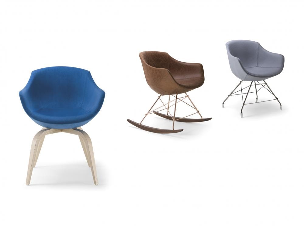 Тканевое кресло с подлокотниками Cizeta COLIMBAS ARCH-00057056 - Вид №1