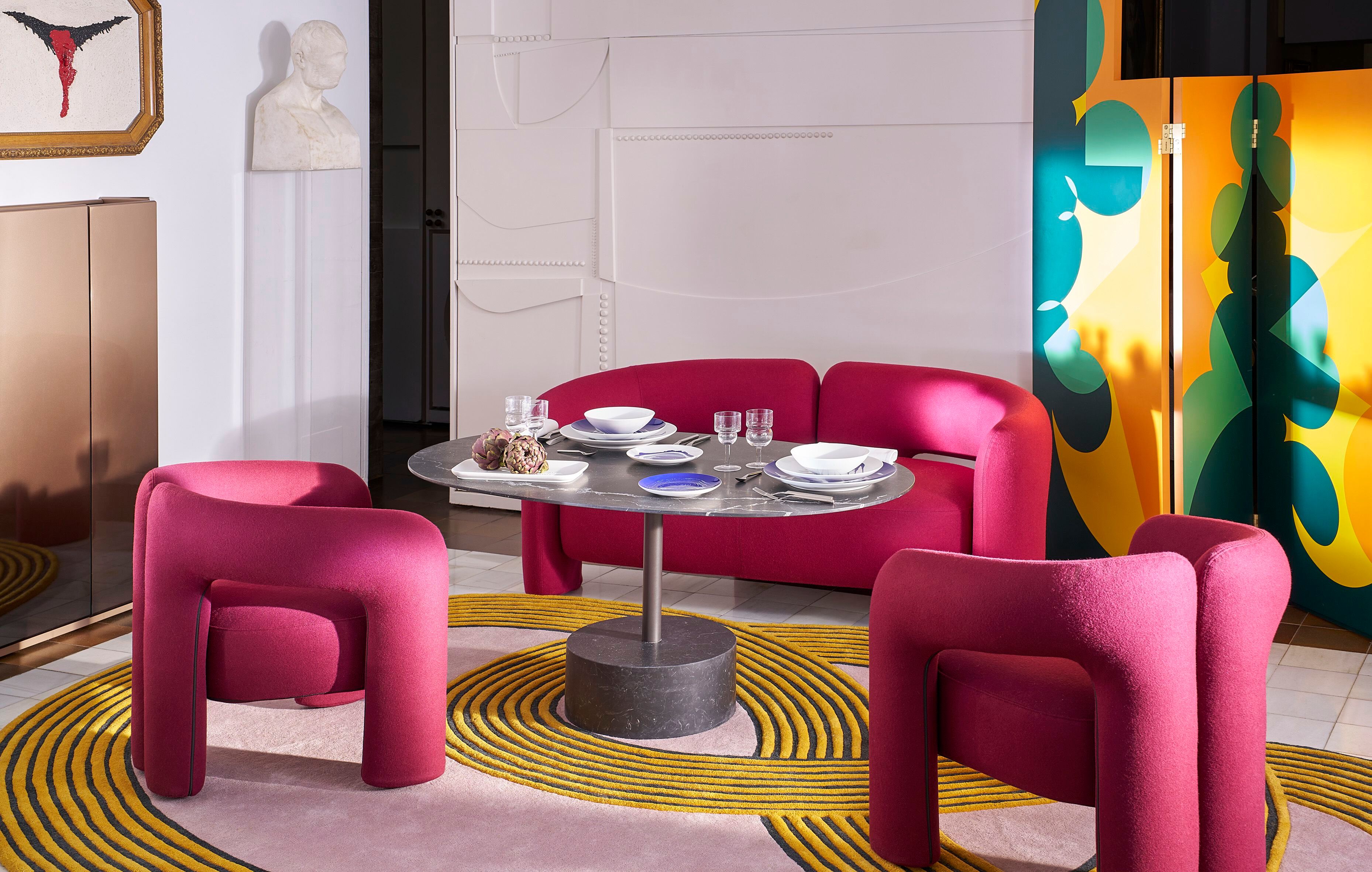 Тканевое кресло с подлокотниками CASSINA Dudet ARCH-00146495 - Вид №2