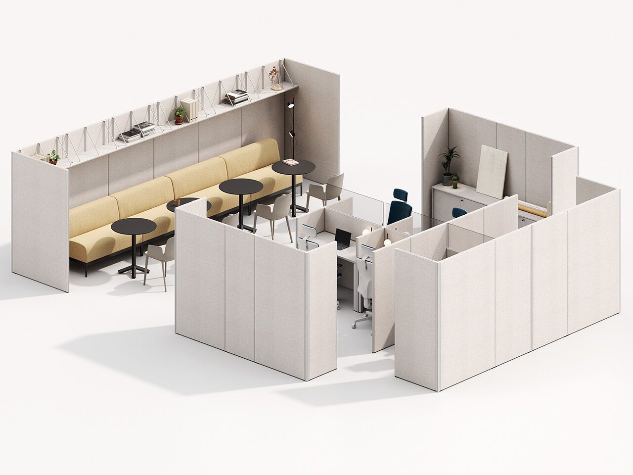 Передвижная стена для офиса FREZZA Pal System ARCH-00000839 - Вид №1