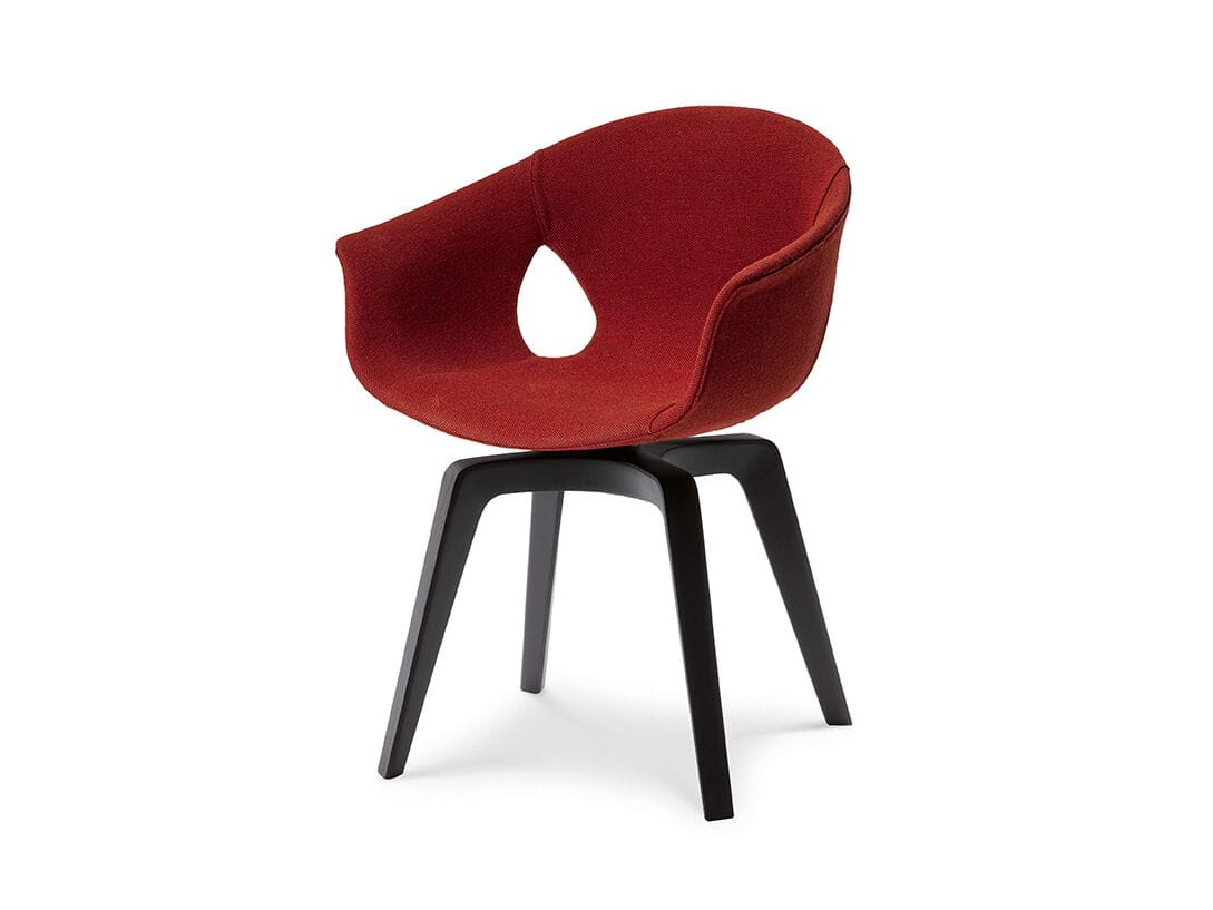 Тканевый стул с подлокотниками Poltrona Frau офис-офисные кресла ARCH-00082434 - Вид №1