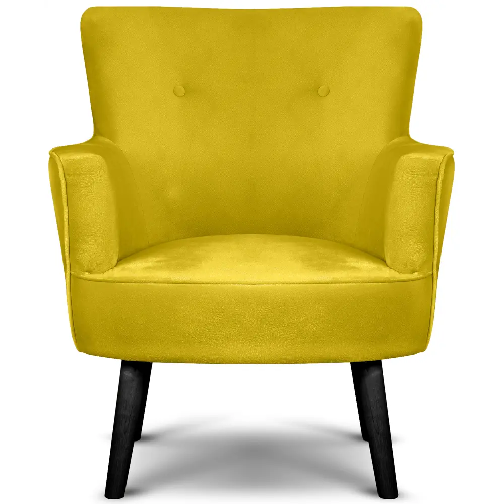 Кресло полиэстер Seasons Вилли 77x86x76 см цвет желтый STLM-2043911 - Вид №1