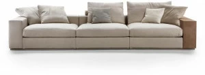 Flexform 3-х местный модульный диван из ткани Groundpiece