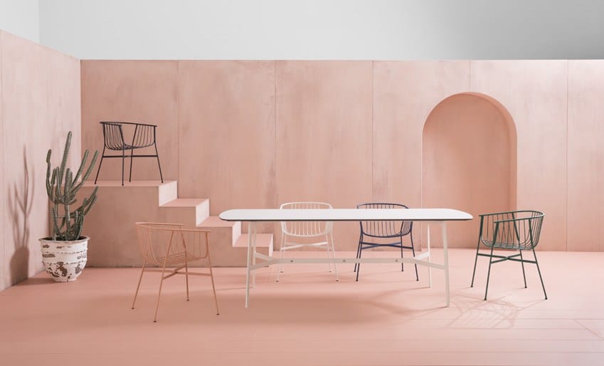 Прямоугольный стол с столешницей HPL или термообработанным ясенем SP01 ARCH-00094399 - Вид №7