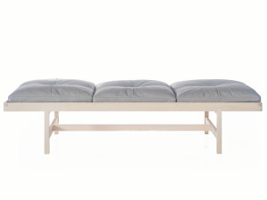 Кожаная мягкая скамья