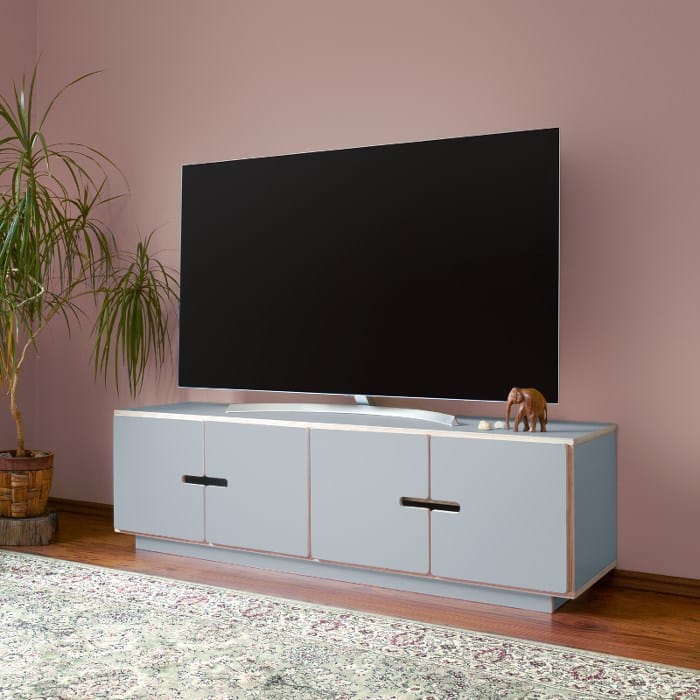 Шкаф для телевизора из фанеры с распашными дверцами Radis ARCH-00050382 - Вид №8