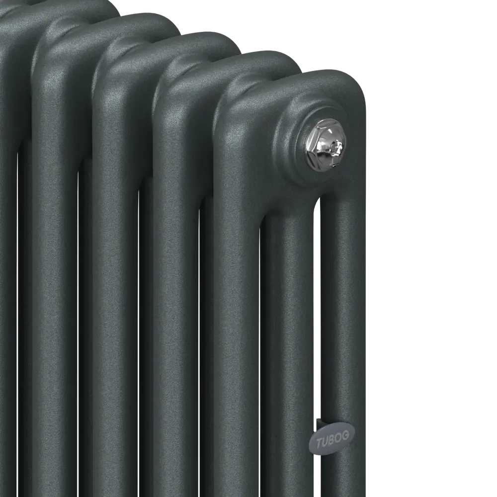 Радиатор трубчатый Rifar Tubog TUB 3057-20 TI 500/103 20 секций боковое подключение сталь серый 88492295 STLM-2104858 - Вид №3