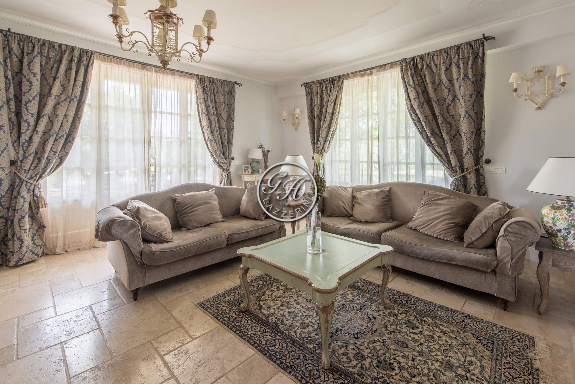 Настраиваемый тканевый диван GH LAZZERINI Divano 4 ARCH-00074911 - Вид №3