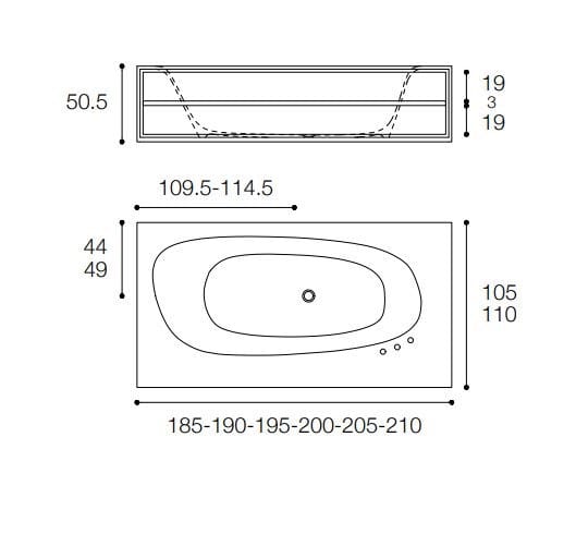 Cristalplant ванна с мебелью Falper Vascamisura ARCH-00102527 - Вид №3