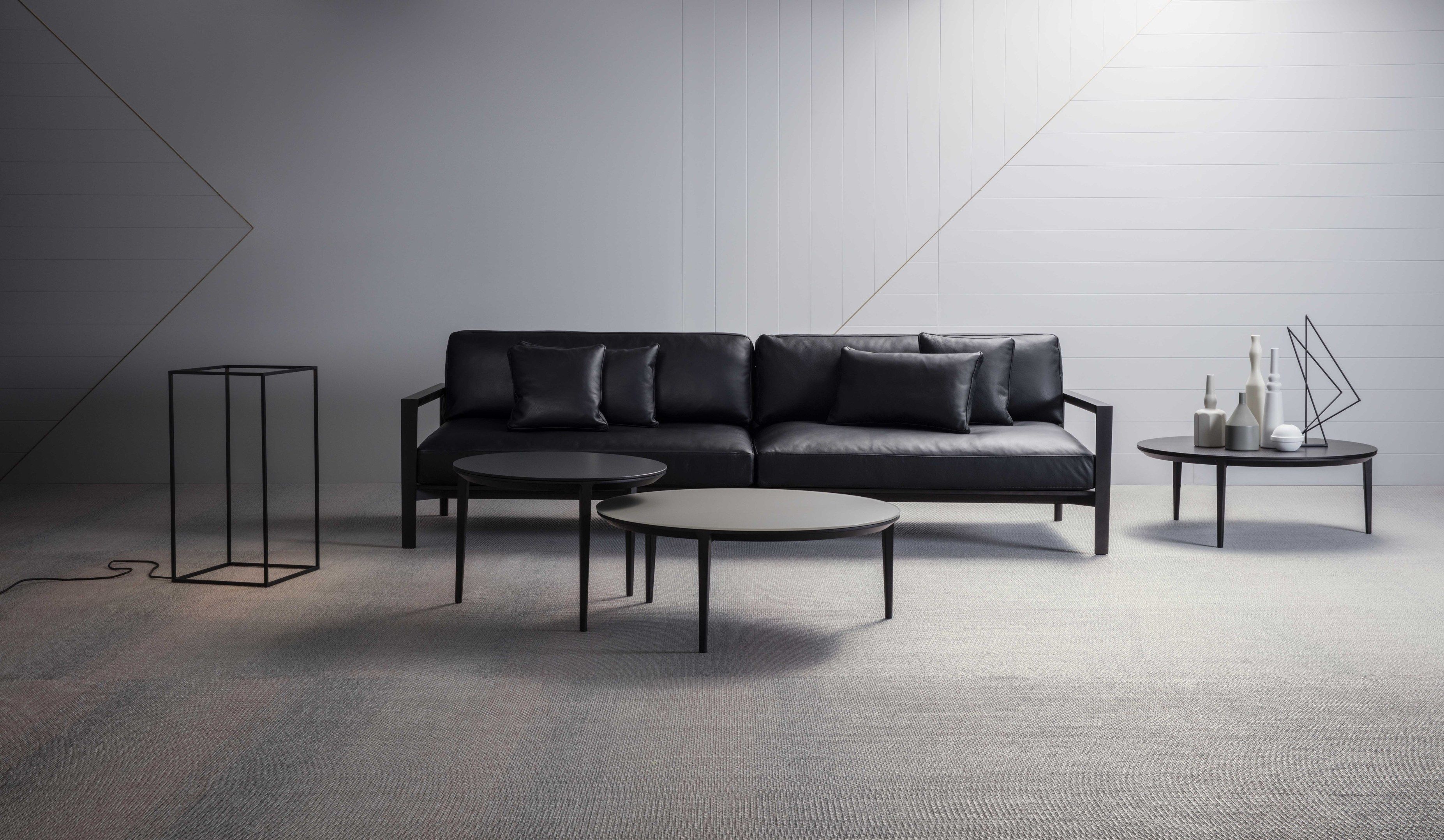 Круглый деревянный и стеклянный журнальный столик SP01 Etoile ARCH-00094247 - Вид №14