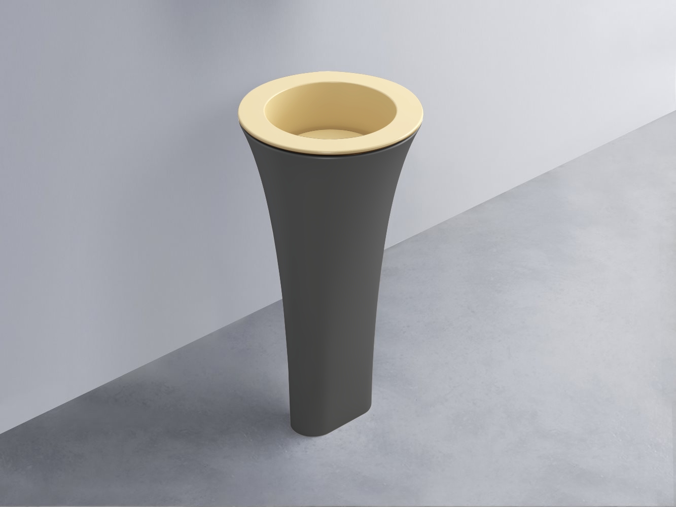 AMLA45-CN+AMPILT-CN+AMCOLT-CM Раковина Amedeo Tondo отдельностоящая cielo Enjoy + Amedeo Ceramica Cielo