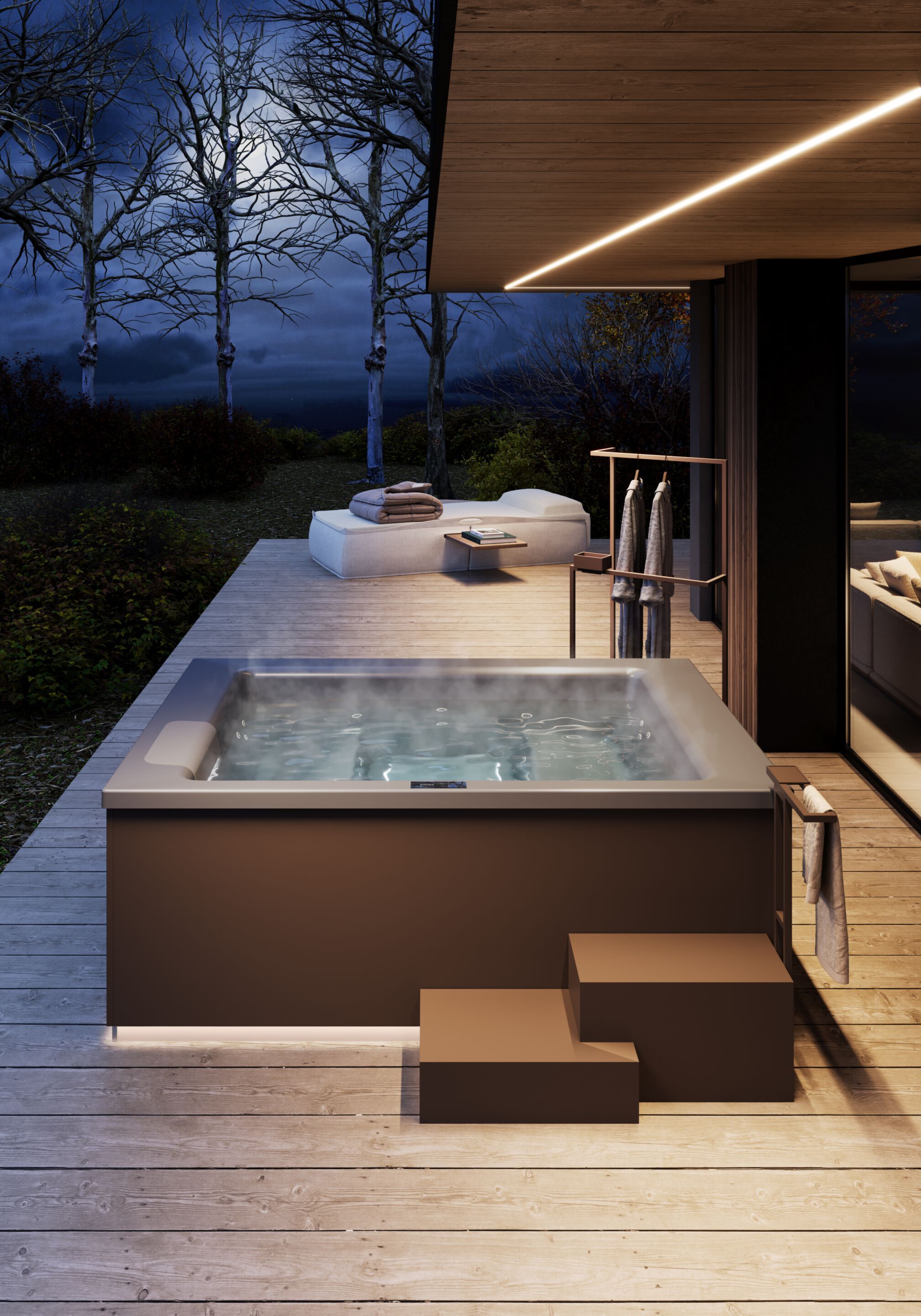 3-местный надземный прямоугольный мини-бассейн DISENIA HELBA 210 ARCH-00056229 - Вид №3