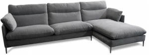 Duvivier Canapés 4-х местный тканевый диван со съемным чехлом с шезлонгом Monte-carlo Mocadd21, mocadd20, mocadd12, mocadd13