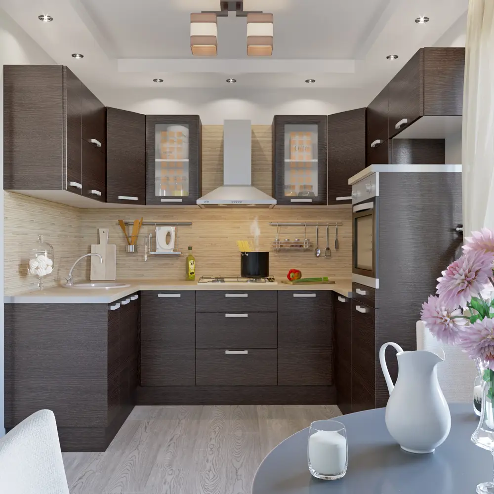 Витрина для шкафа Delinia «Шоколад» 40x92 см, МДФ, цвет коричневый STLM-2026348 - Вид №5