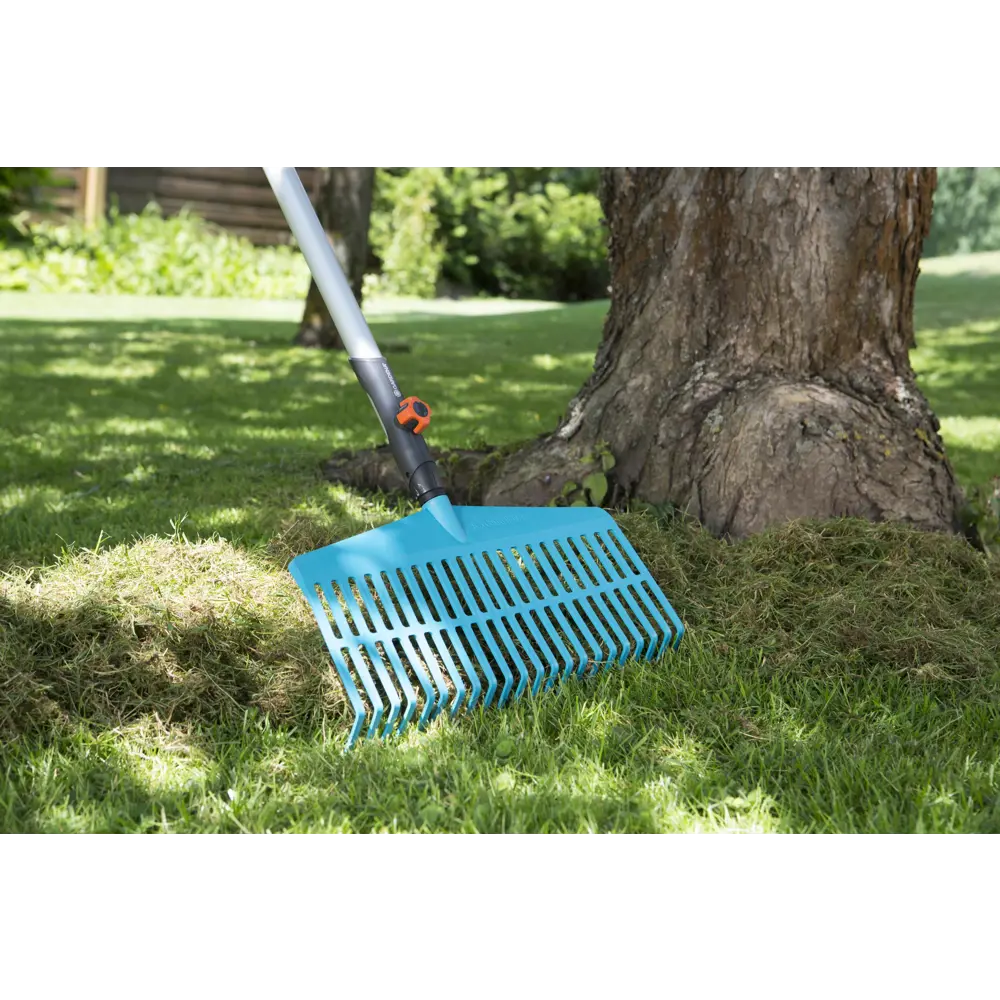 Грабли для газонов Gardena Combisystem 22 зуба 151 см пластик с черенком STLM-2018863 - Вид №3