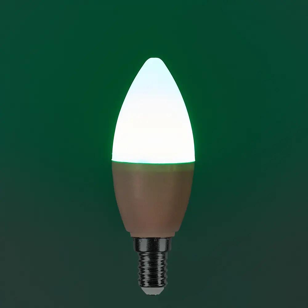 Лампа светодиодная Osram E14 220-240 В 5.5 Вт свеча матовая 470 лм, регулируемый цвет света RGBW, для диммера 82911571 STLM-2195903  - Вид №14