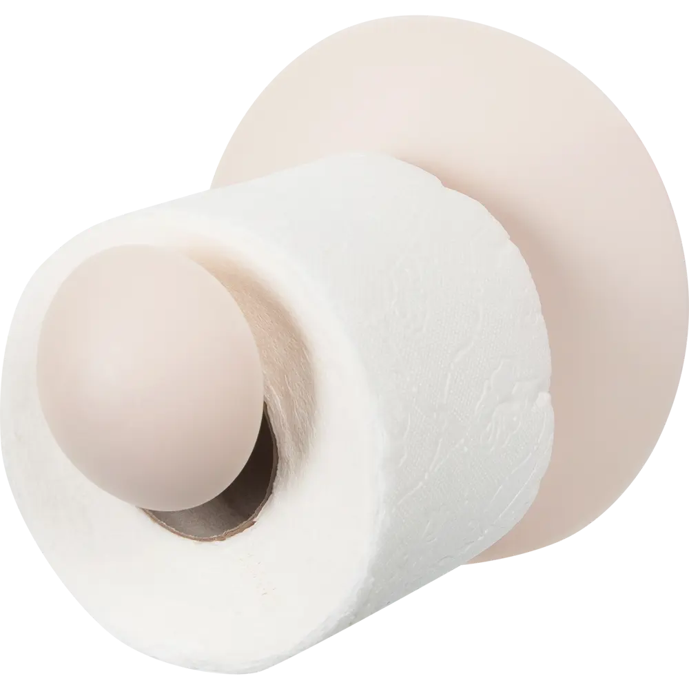 Держатель для туалетной бумаги Aqua цвет пудра BEROSSI STLM-2001145 - Вид №4