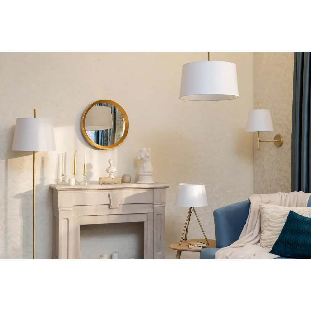 Настольный светильник Freya с текстильным абажуром на треноге 83737622 STLM-0043951 - Вид №10