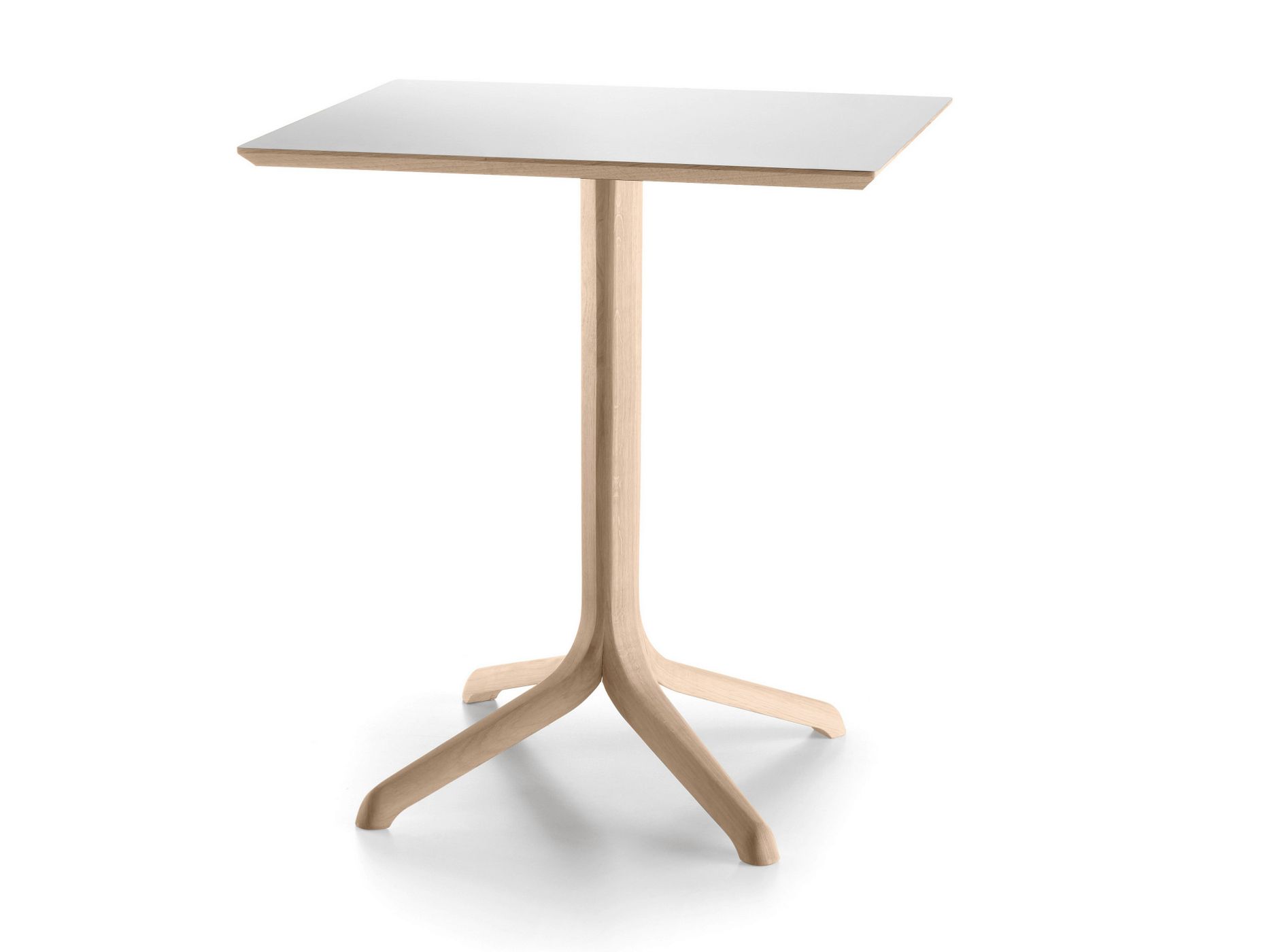 Квадратный дубовый стол со спицами ALKI Jantzi ARCH-00098971 - Вид №1