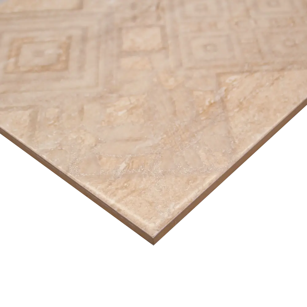 Декор настенный Azori Ascoli Geometria 31.5x63 см матовый камень цвет бежевый 82604073 STLM-2074147 - Вид №1