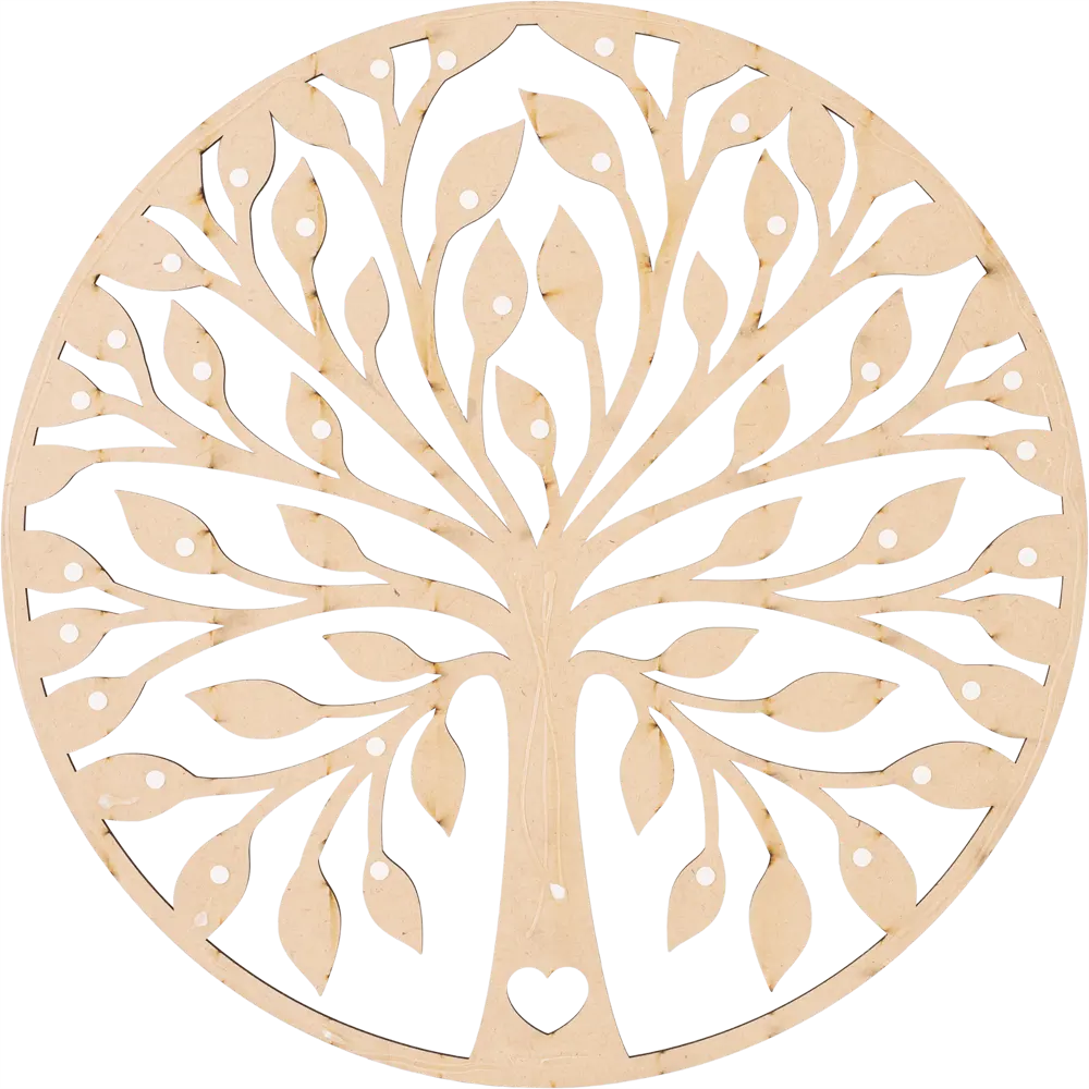 Декопанно "Дерево с сердечком" ø64 см Santreyd STLM-2069933 - Вид №2