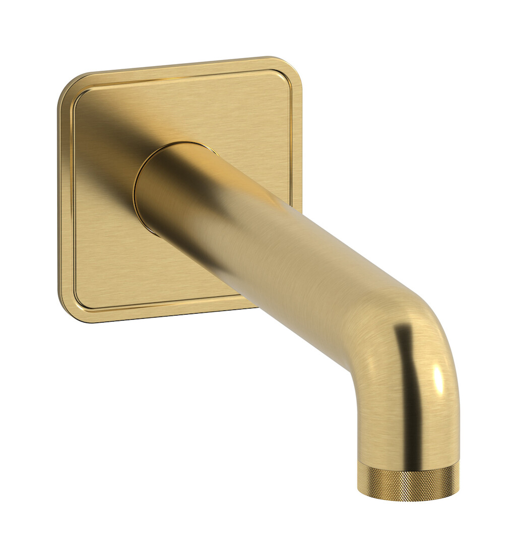 Настенный излив WE ARE IB b2327os_22 Brushed Gold Bold