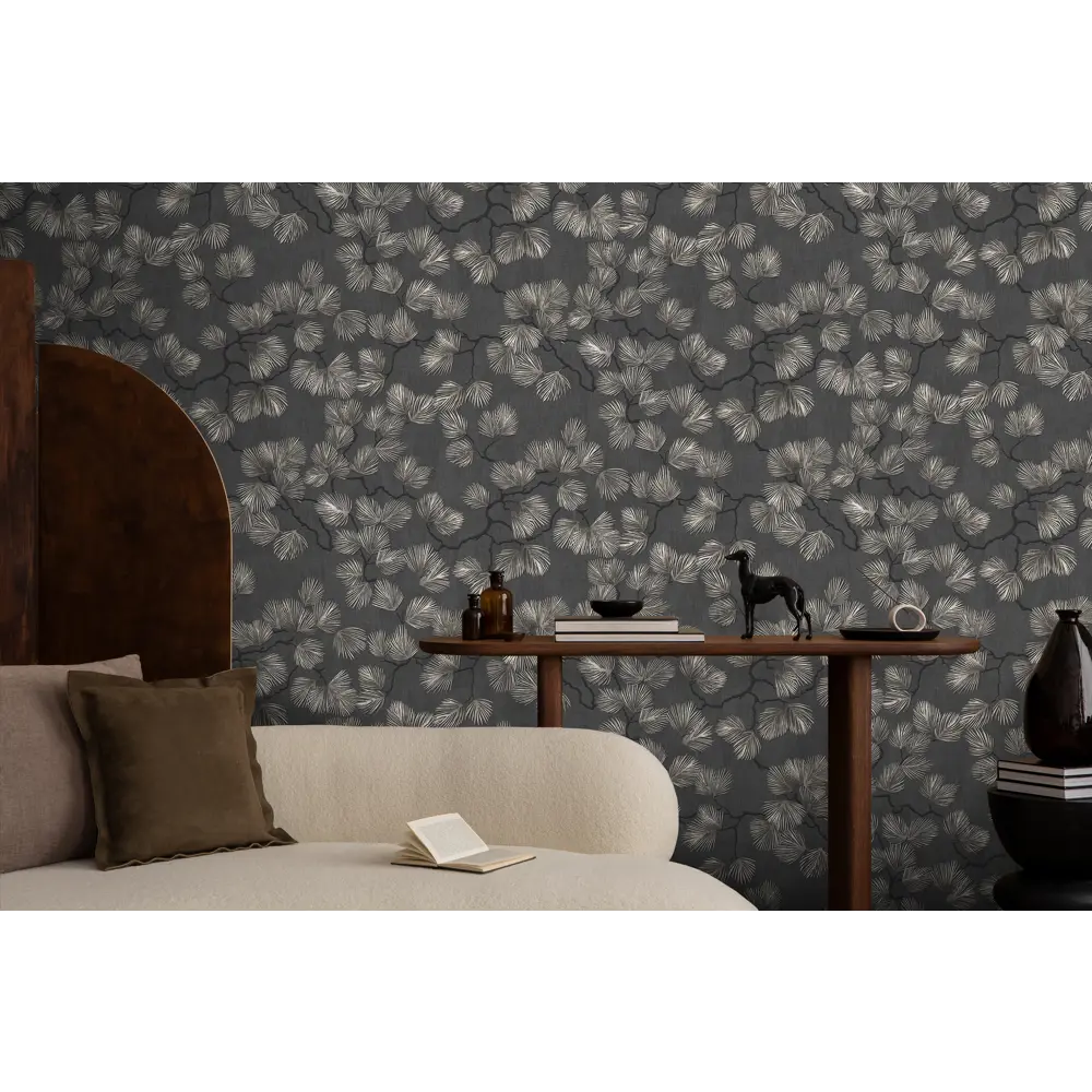 Обои флизелиновые Victoria Stenova Altai темно-серые 1.06 м VS287009 STLM-2162302 - Вид №4